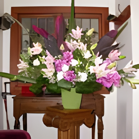 Baptism and memorial arrangements