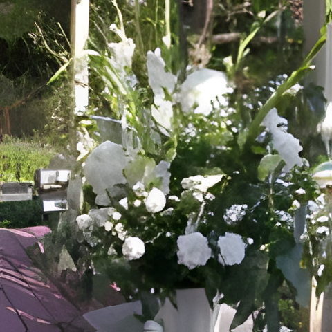Anniversary and birthday centerpieces